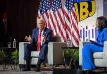 拜登在民意调查中崛起,特朗普在激烈采访中质疑其黑人身份 news-31072024-164337