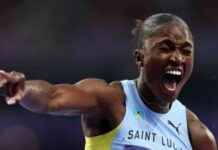 朱利安·阿尔弗雷德赢得100米金牌,震惊夏卡瑞·理查森 news-03082024-193904