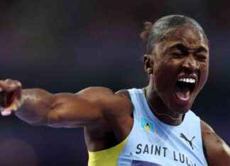 朱利安·阿尔弗雷德赢得100米金牌,震惊夏卡瑞·理查森 news-03082024-193904