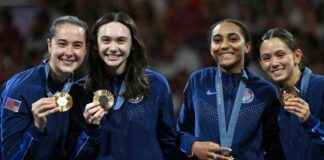 美国与中国为奥运金牌数量打平,各获40枚 news-12082024-123037