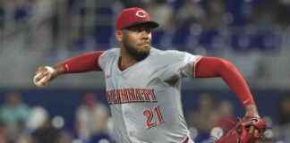 Hunter Greene成为MLB中以100英里每小时投球最多的球员,以及在投手板上投球 news-16082024-011444