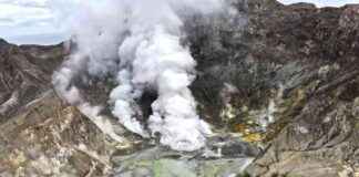 新西兰白岛火山爆发,航班停飞 news-22082024-060750