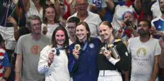 美国队获得更多奖牌,莱德基创造新奥运纪录 news-31072024-224343