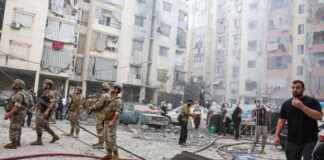 以色列在黎巴嫩首都发动空袭与真主党最新战斗 news-20092024-174239