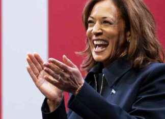 哈里斯向一切开始的椰子树表情致意