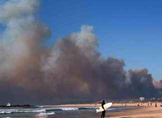 加州野火灾害的最可怕和戏剧性图片