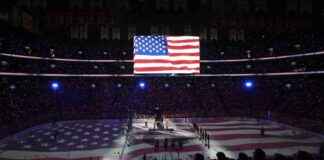 蒙特利尔球迷大声嘘美国国歌,美国队对加拿大的4国比赛 4