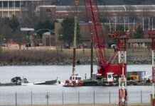 华盛顿飞机失事,已找到55名遇难者。 55