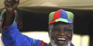 纳米比亚自由斗士和第一任总统萨姆·努约马逝世,享年95岁。 95