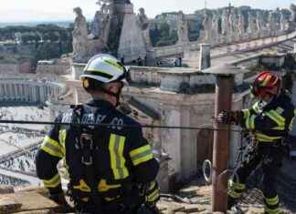 梵蒂岡安裝煙囪以示下一任教宗的選擇