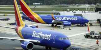 西南航空将要求乘客将充电器保持可见,以减少火灾风险