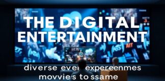 数字娱乐时代:从电影到游戏的多元化体验 The Digital Entertainment Era: Diverse Experiences from Movies to Games