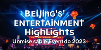 北京的娱乐盛事:2023年不容错过的活动 Beijing's Entertainment Highlights: Unmissable Events of 2023