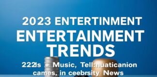 2023年娱乐圈热门趋势:电影、音乐、电视、游戏与名人动态 2023 Entertainment Industry Trends: Movies, Music, Television, Games, and Celebrity News
