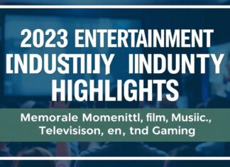 2023年娱乐圈大事件回顾:电影、音乐、电视与游戏的精彩瞬间 2023 Entertainment Industry Highlights: Memorable Moments in Film, Music, Television, and Gaming