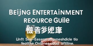 北京娱乐资源指南:线上线下必看推荐 Beijing Entertainment Resource Guide: Must-See Recommendations for Both Online and Offline