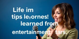 从娱乐明星中学习的生活改善小技巧 Life improvement tips learned from entertainment stars